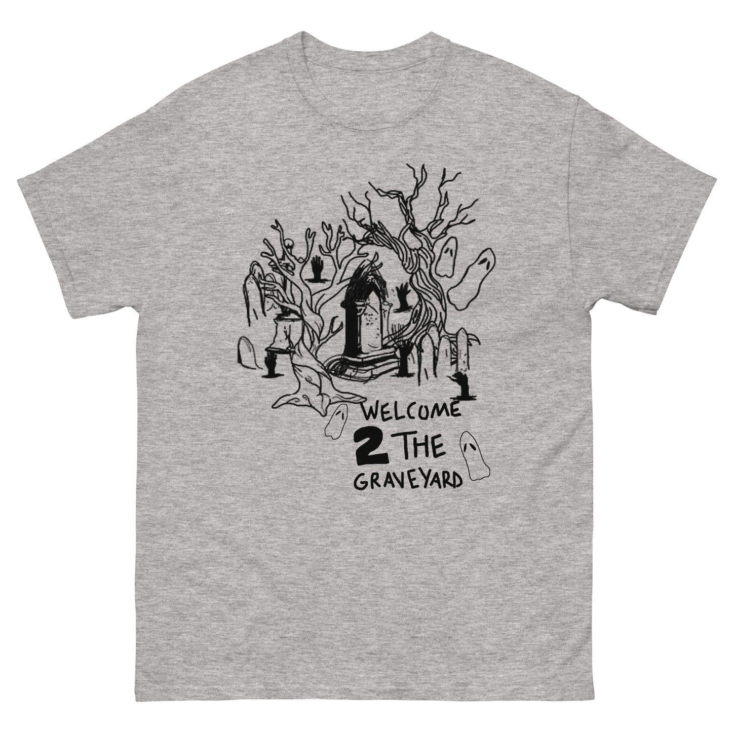 "WELCOME TO THE GRAVEYARD" TEE